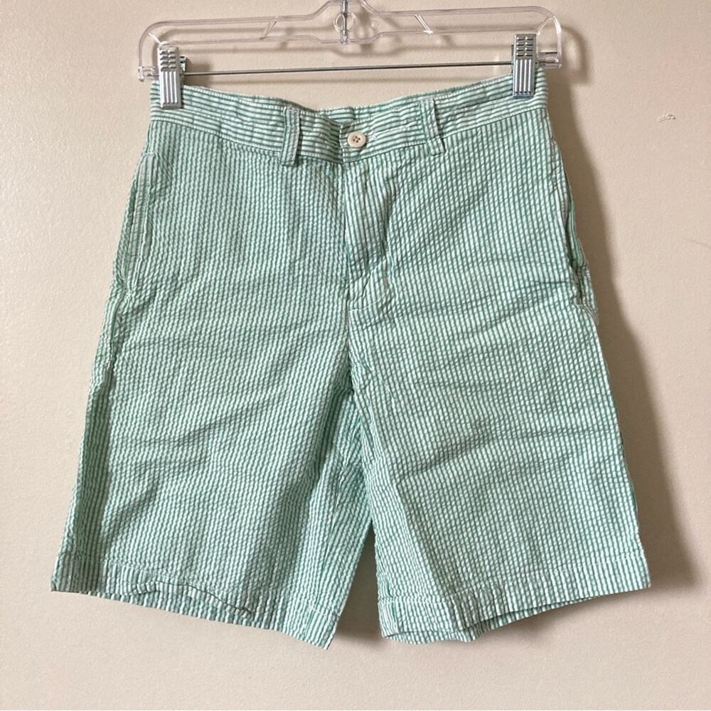 Vineyard Vines Seersucker Club Shorts Boys Size 14 - Picture 1 of 10